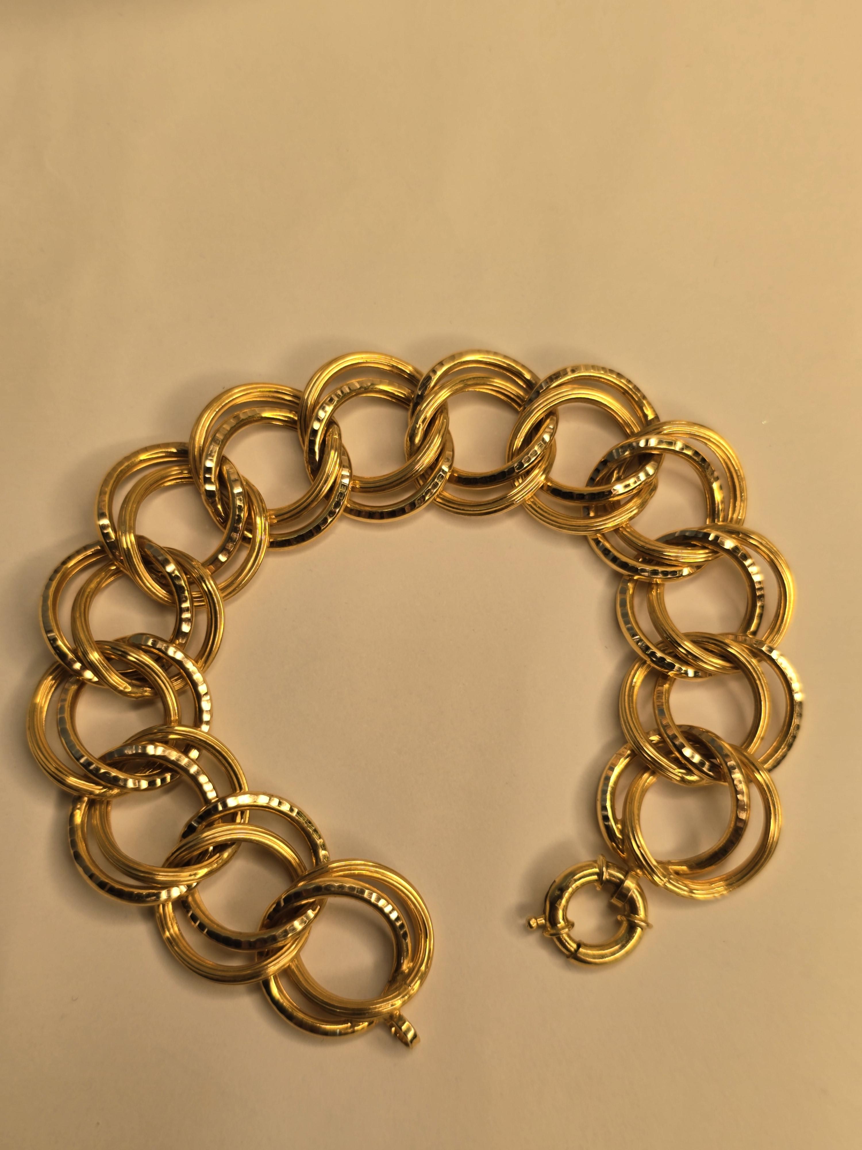 14 Ayar Uzay Yolu bileklik 15.07 Gram 19 cm