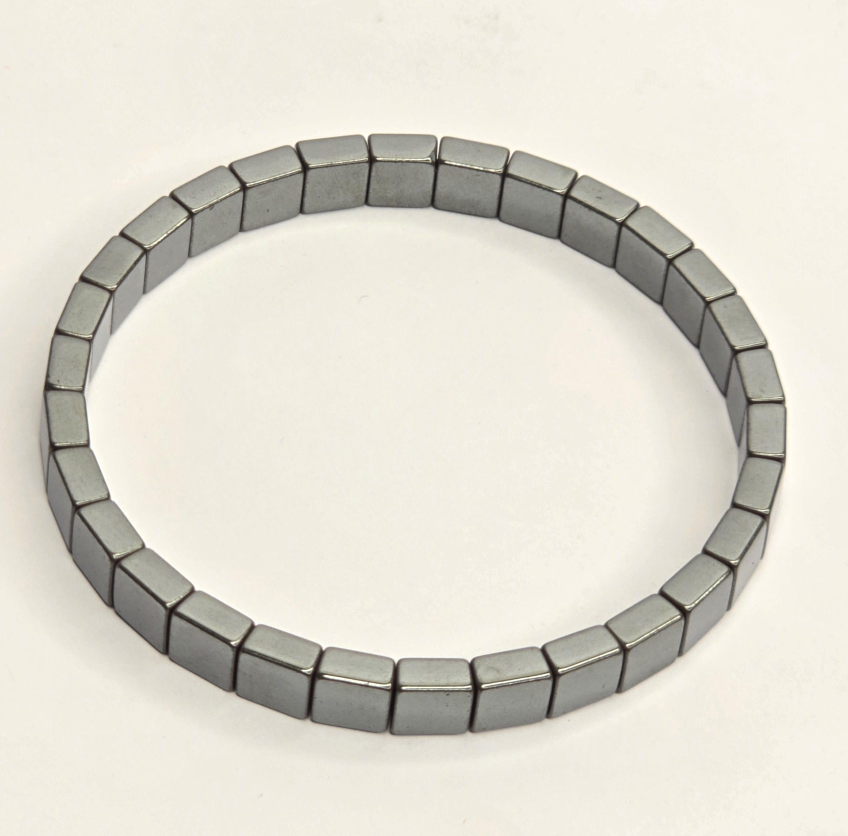 %100 Doğal Amatist Taş Erkek Bileklik