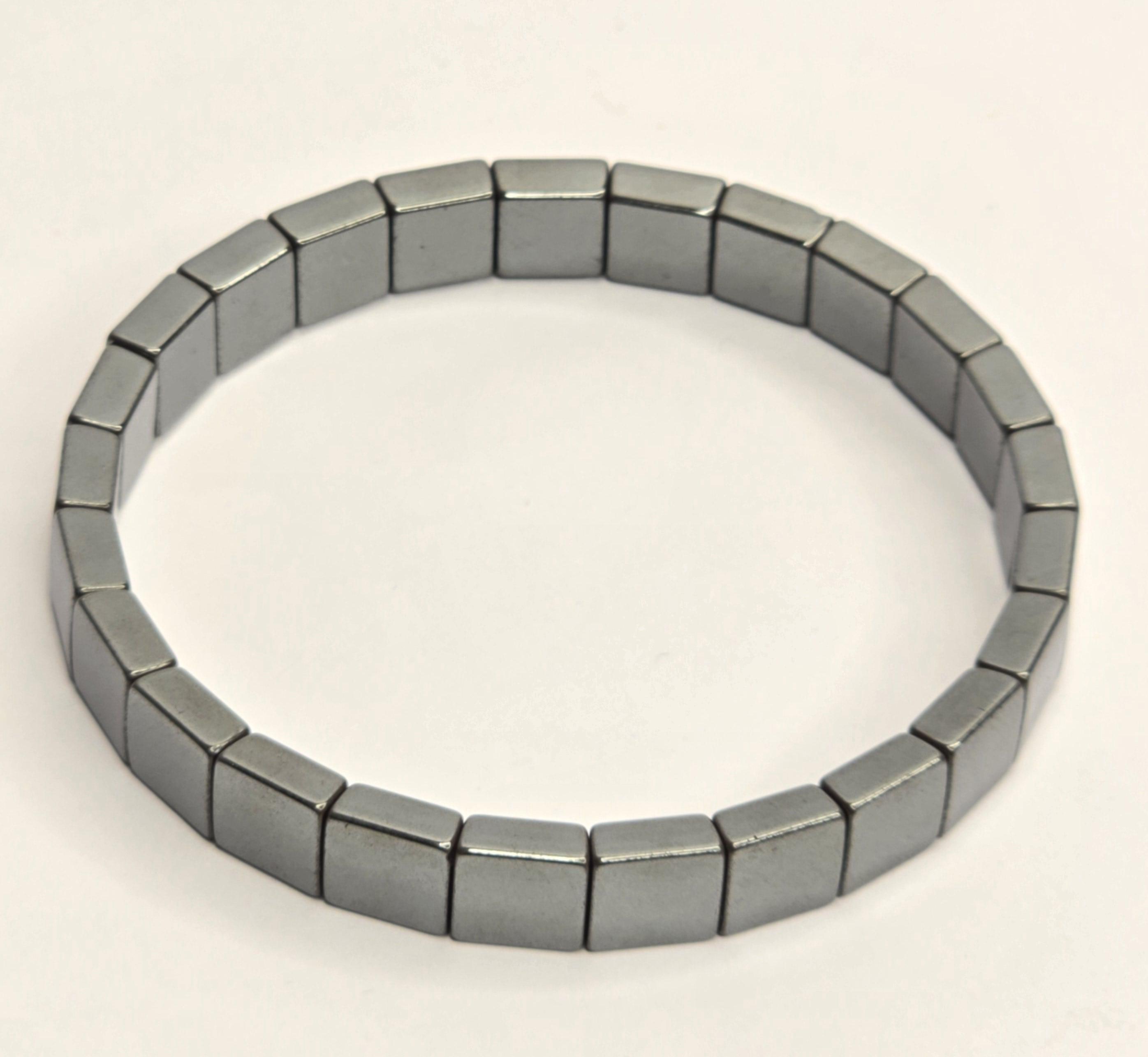 %100 Doğal Amatist Taş Erkek Bileklik