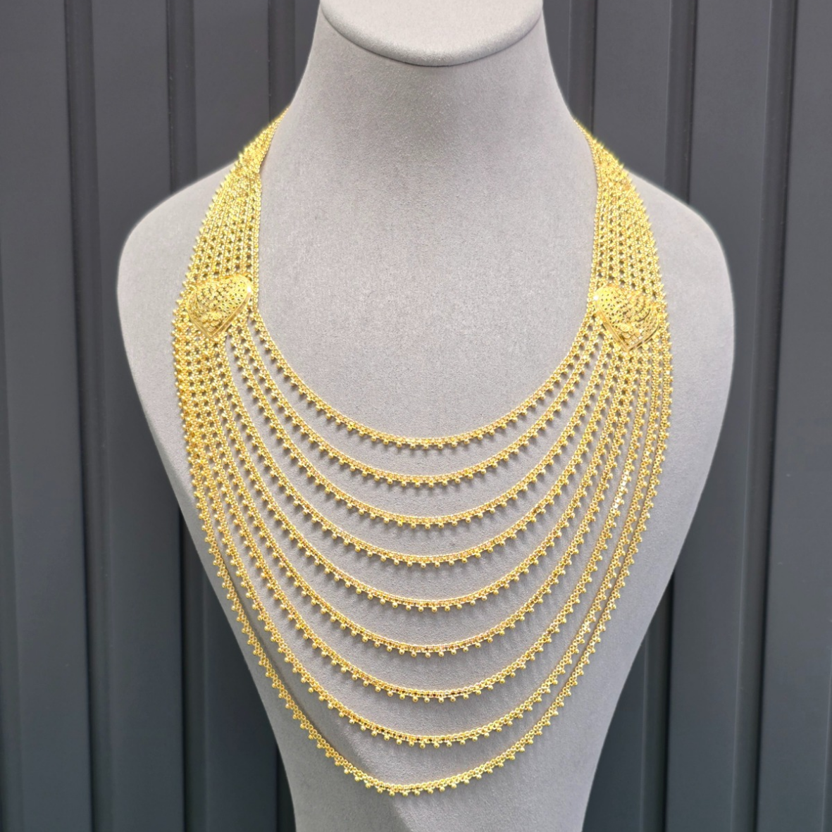 14 Ayar Hint Madonna Akıtma 9 Sıra   81.65 gram