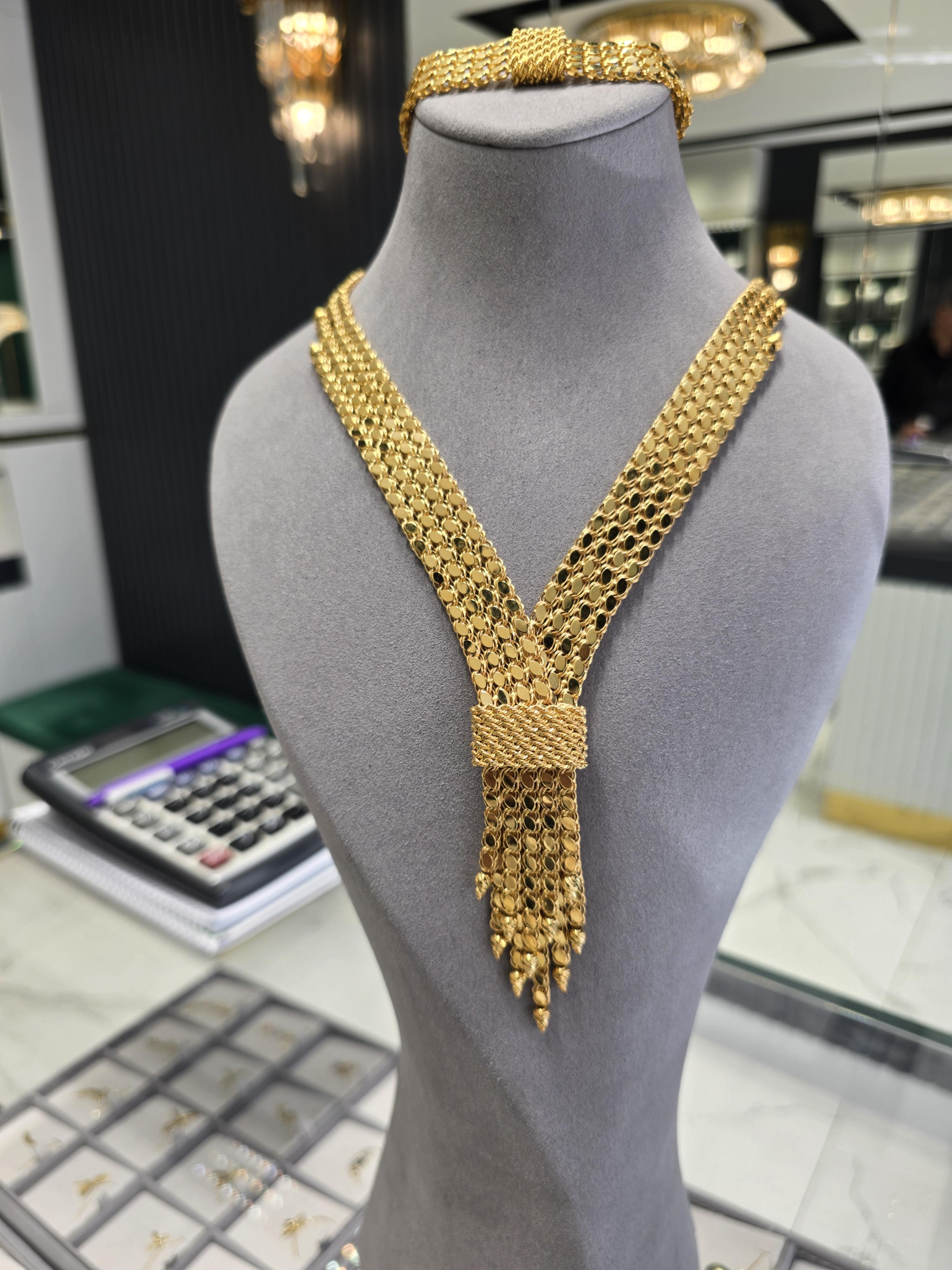 14 Ayar İtalyan Pullu Set  60.82 Gram