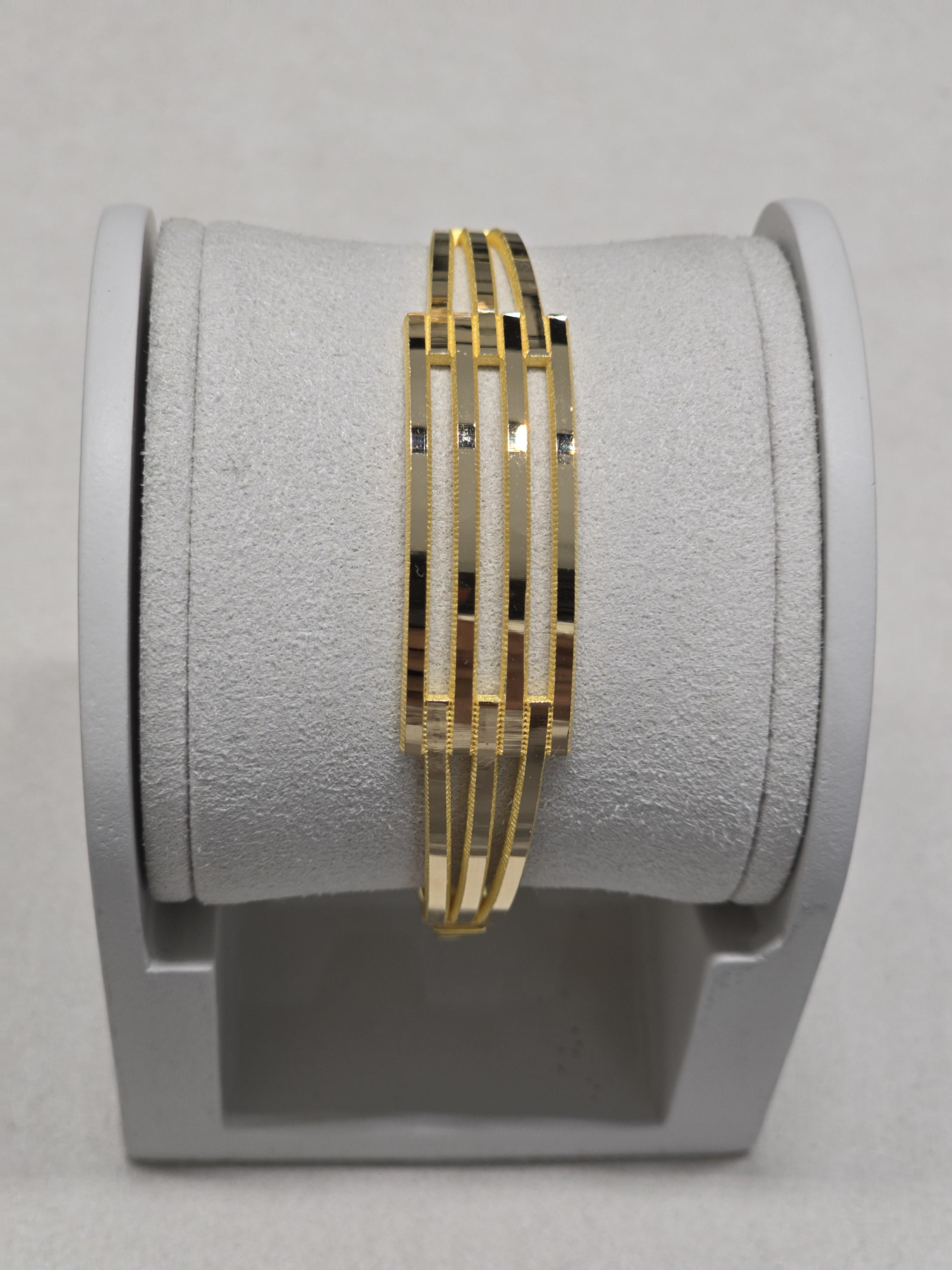 14 Ayar 4'lü Kaburga Kelepçe   12.04 Gram