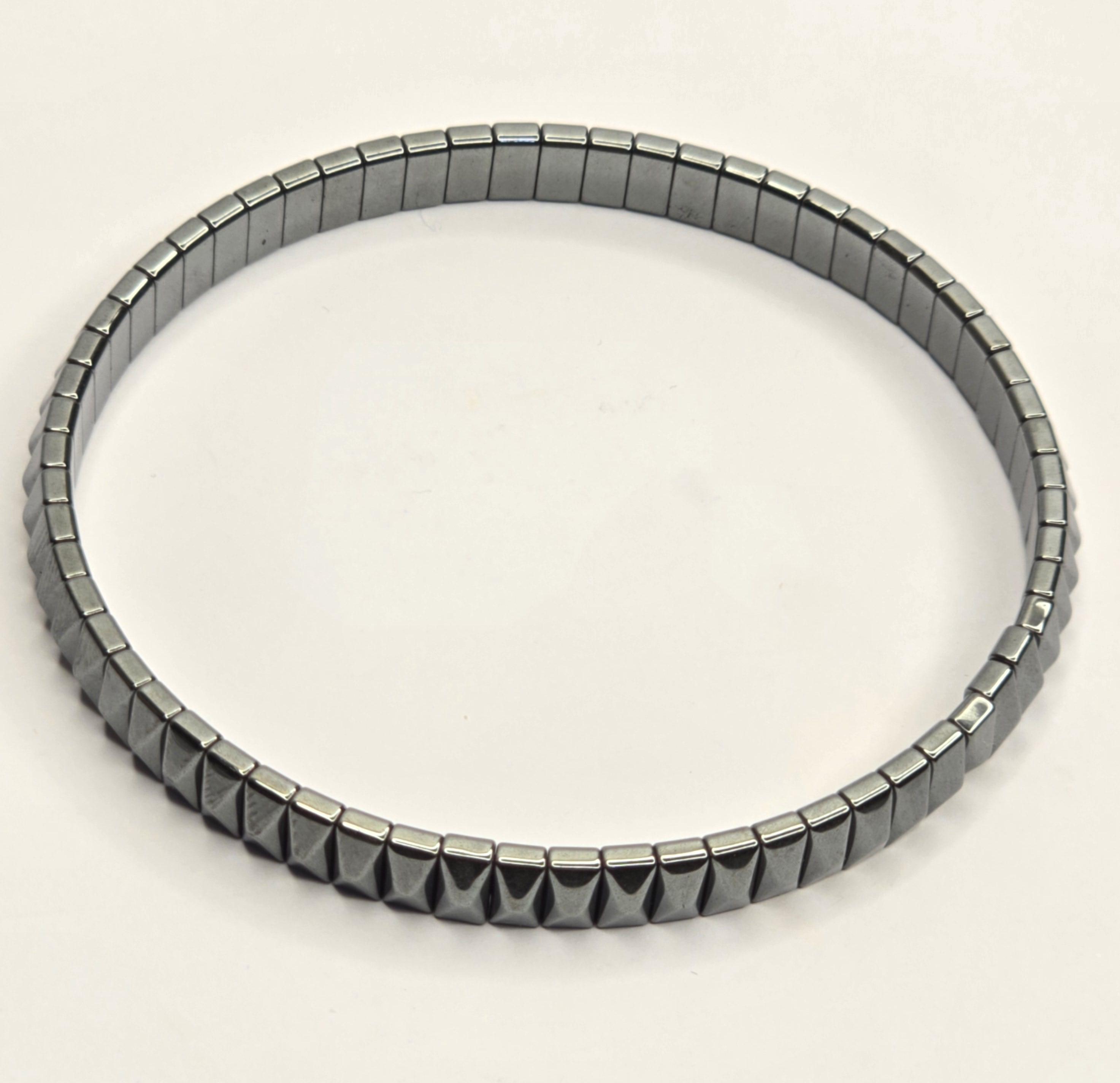 %100 Doğal Amatist Taş Erkek Bileklik