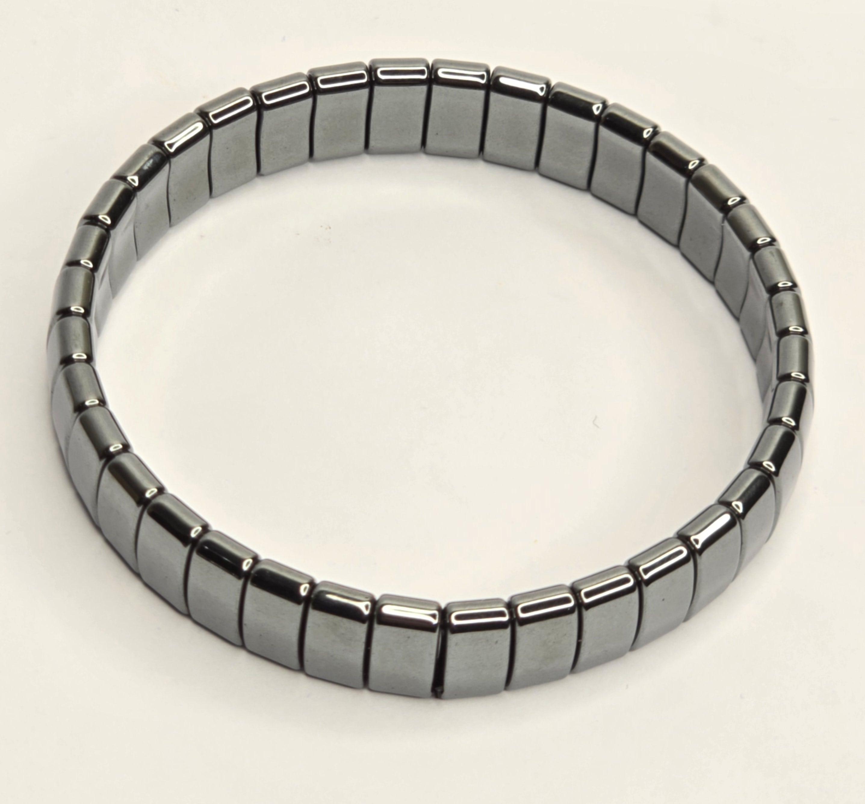 %100 Doğal Amatist Taş Erkek Bileklik