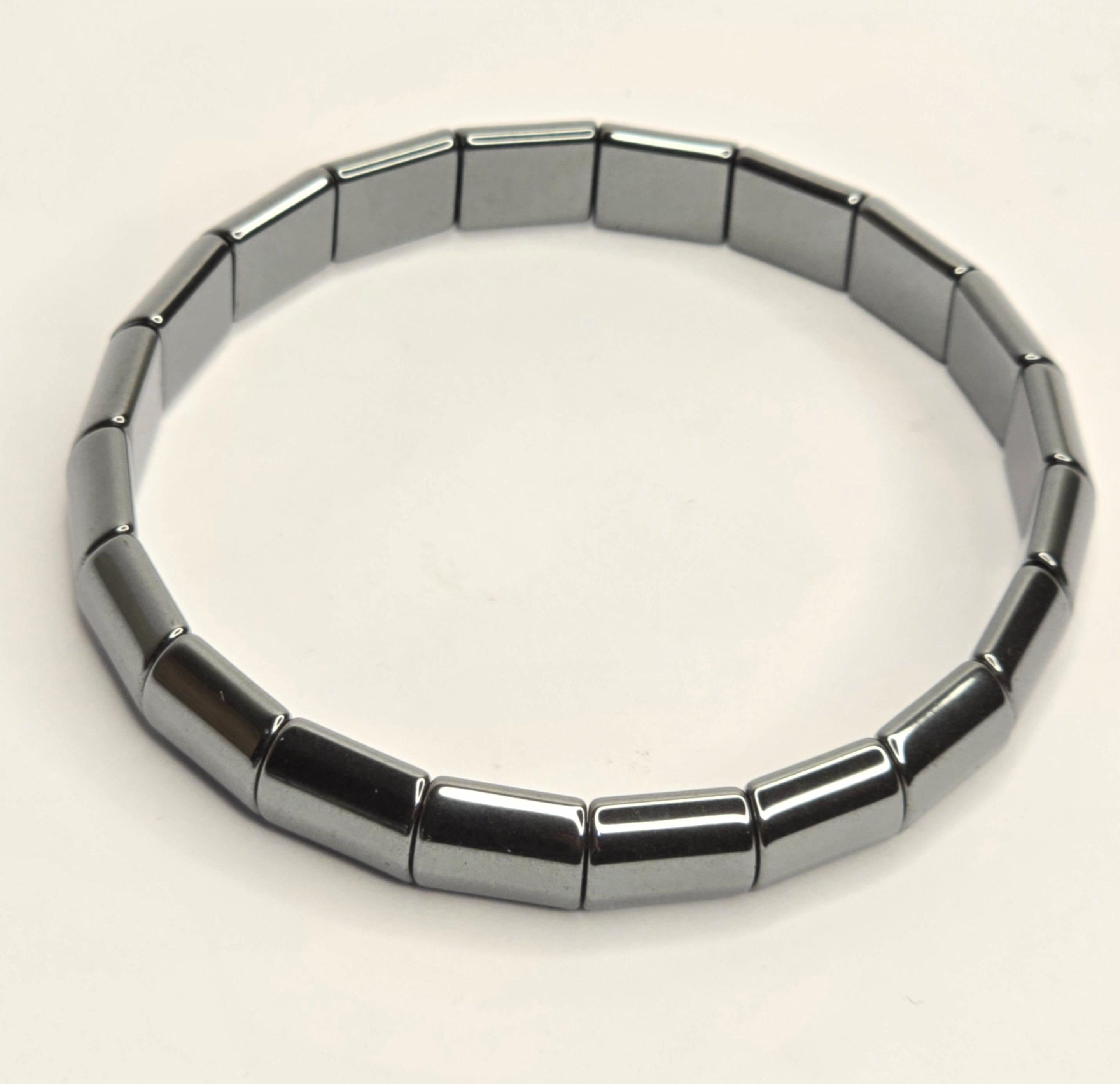 %100 Doğal Amatist Taş Erkek Bileklik