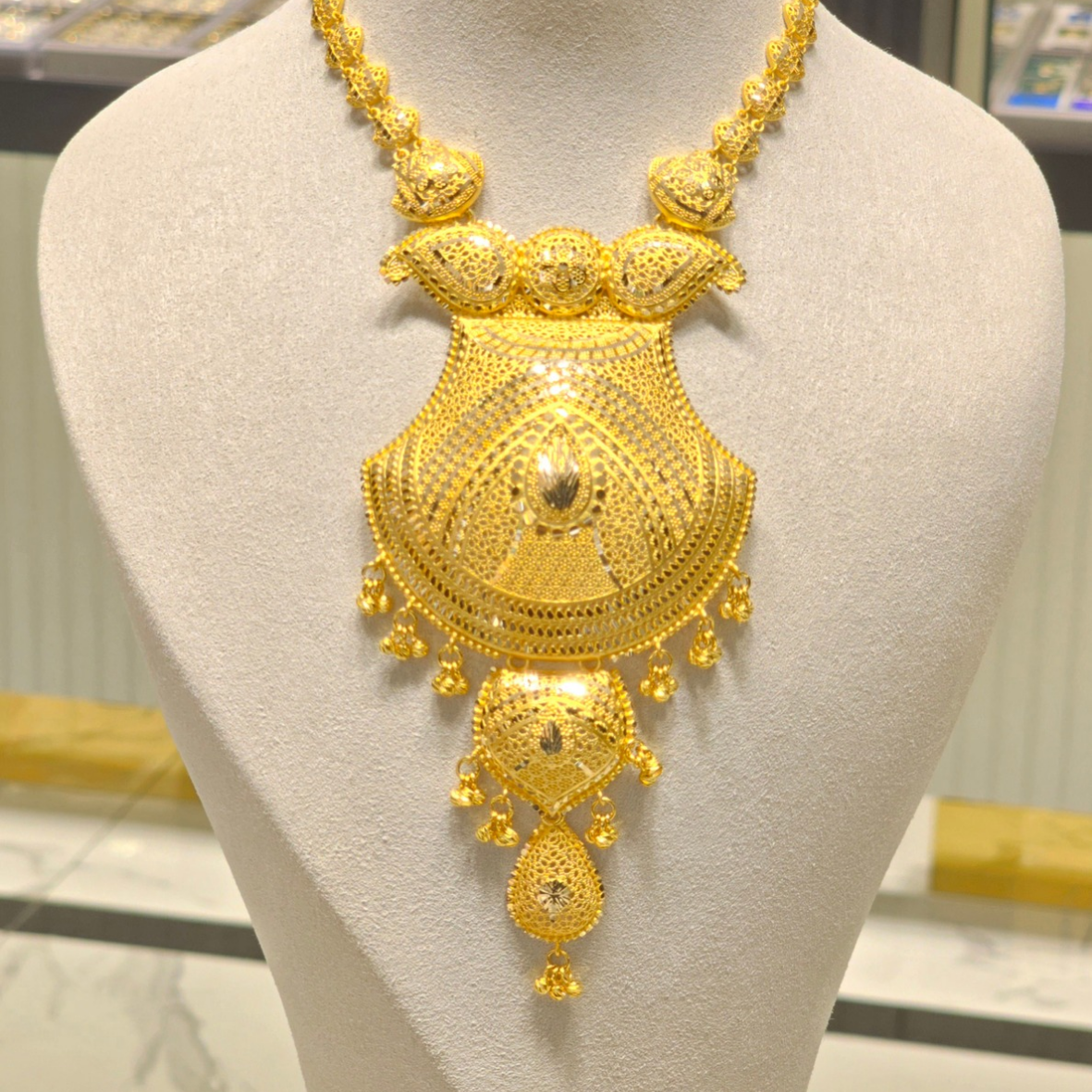 14 Ayar Kalkuta Kolye 45.85 Gram