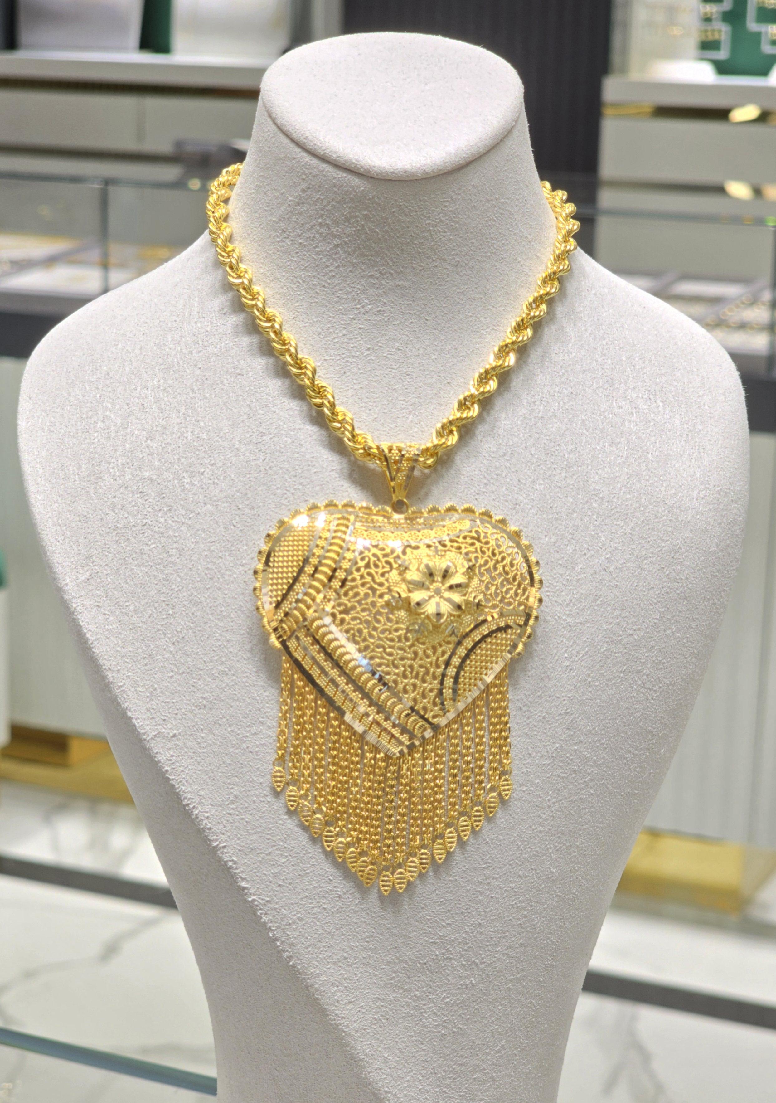 14 Ayar Halat Zincirli Hint Kolye  33.94 Gram