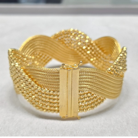 14 Ayar Kazaze Bileklik 44.45 Gram